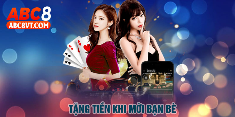 Tặng tiền khi mời bạn bè